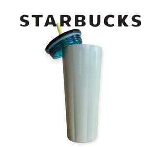 Starbucks Puffy Valentines Mint Green 24-oz Stainless Steel Tumbler | 2022